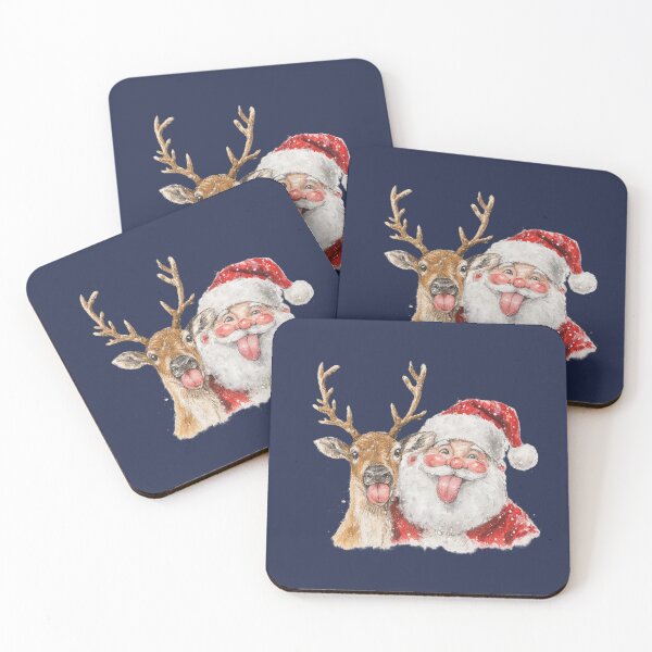 Item preview, Santa,deer designed and sold by Monkey-POD.