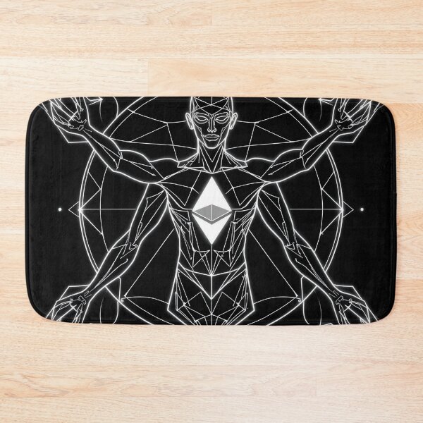 Item preview, Ethereum Angel of Decentralization – Sacred Web3 Enlightenment Artwork designed and sold by Benito Del Ray.