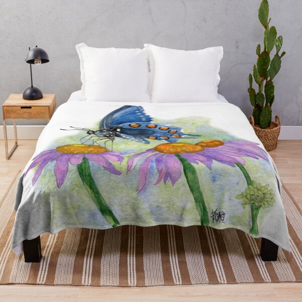 Item preview, Pipevine Swallowtail Butterfly on Coneflower designed and sold by Jesus Vichareli.