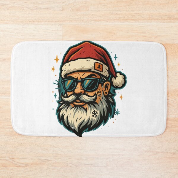 Item preview, Urban Santa – Cool Christmas Santa with Sunglasses | Retro Streetwear Holiday Design designed and sold by PrintedWithSoul.