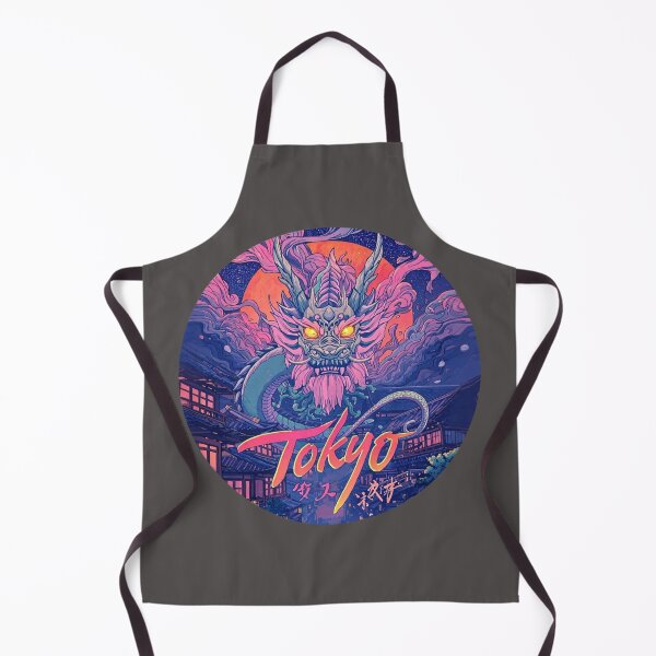 Item preview, Tokyo dragon designed and sold by Pastel & Neon art store.