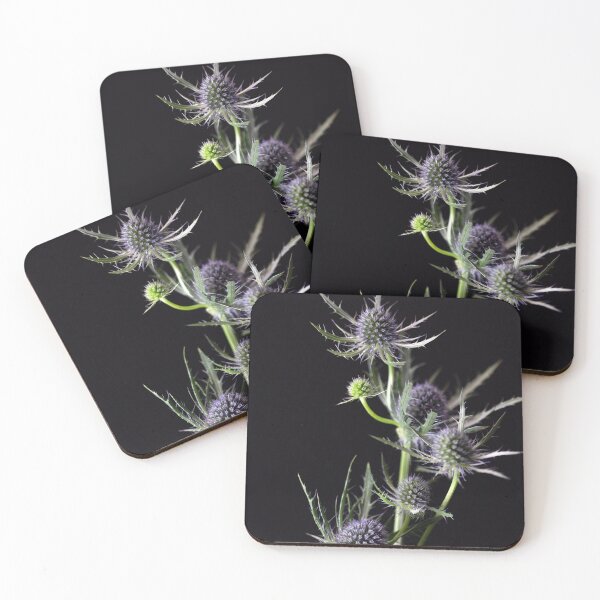 Item preview, Sea Holly Purple Flower designed and sold by Kenziewenze.