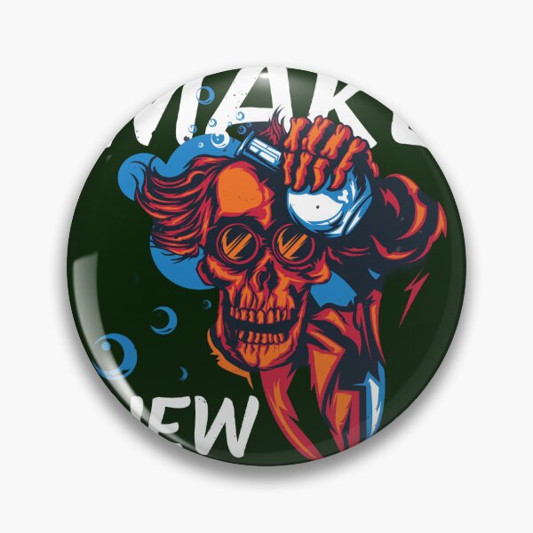 Item preview, Skull Scuba Diver Ocean Art | Underwater Deep Sea Diving Gift | Extreme Sports Skull Design designed and sold by zevorgue.