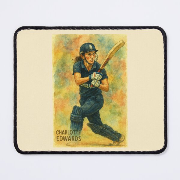 Item preview, Charlotte Edwards Cricket player designed and sold by Sarcastic designs.