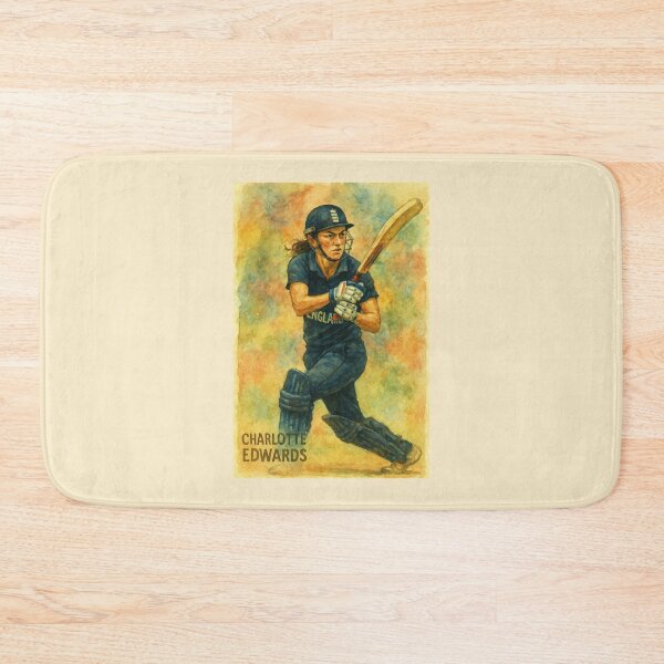 Item preview, Charlotte Edwards Cricket player designed and sold by Sarcastic designs.