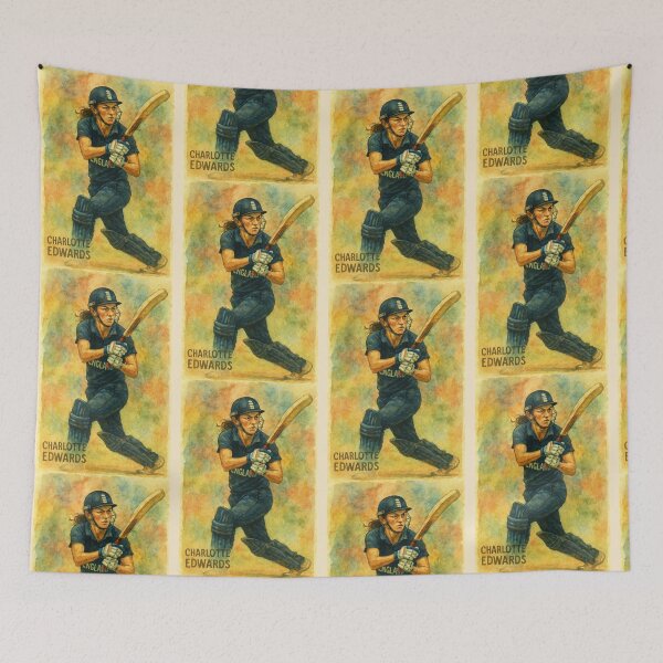Item preview, Charlotte Edwards Cricket player designed and sold by Sarcastic designs.
