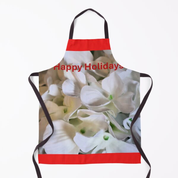 Item preview, Happy Holidays- English White Flowers designed and sold by kenkortner.