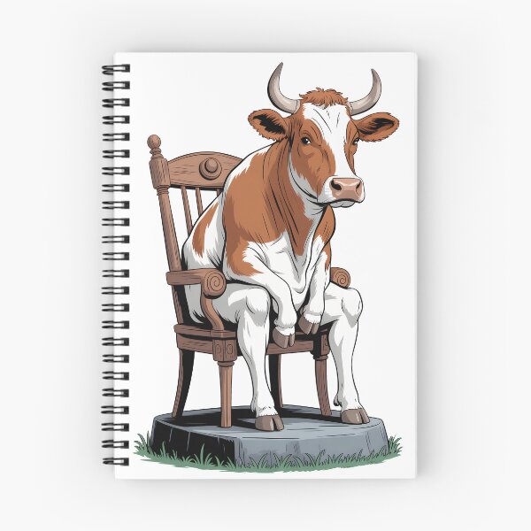 Item preview, Cow Sitting on a Chair designed and sold by Museum Of Non-Existing Art.