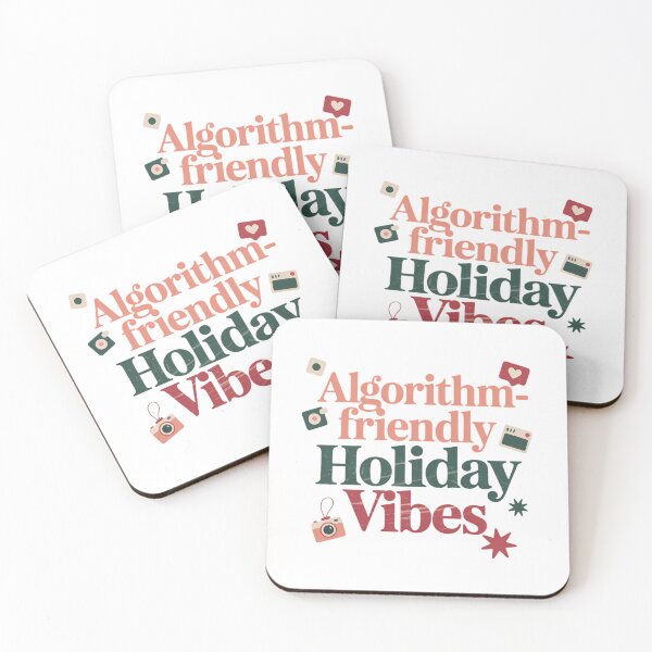 Item preview, Algorithm Friendly Holiday Vibes Christmas Shirt - Funny Influencer Meme Tee designed and sold by GiftsForge.
