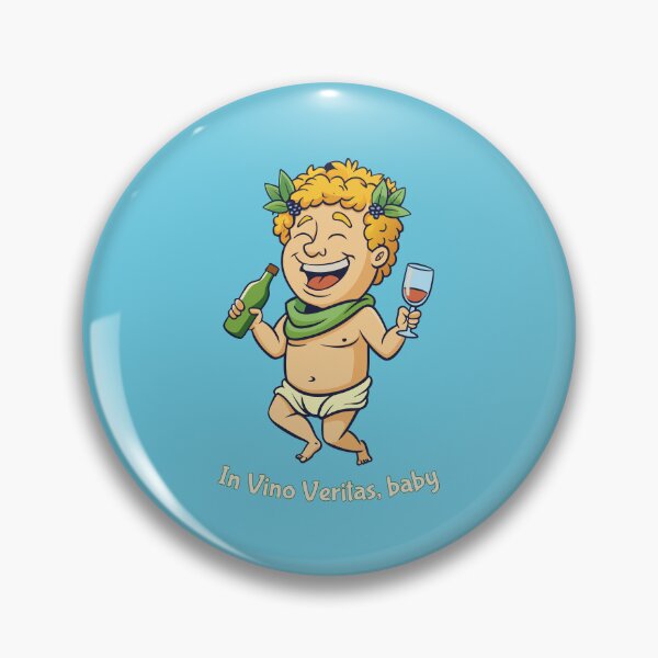 Item preview, In Vino Veritas, Baby - Little Dionysus designed and sold by Drawings Project.