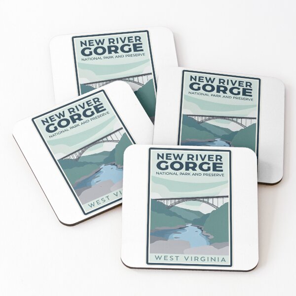 Item preview, Maplecrest Bend of New River Gorge National Park designed and sold by Simsimah26Parks.