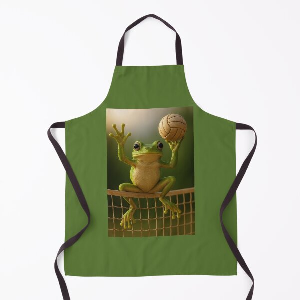Item preview, Volleyball Playin' Frog designed and sold by Tridentulus.