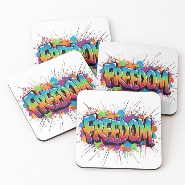 Item preview, Freedom Graffiti Splash designed and sold by Krfto.