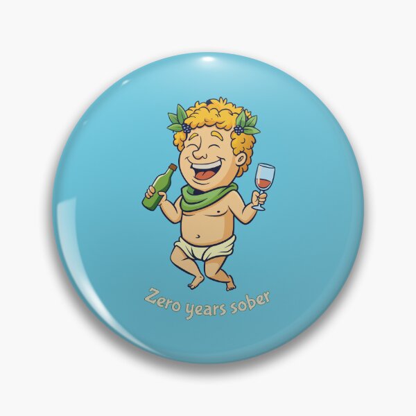 Item preview, Zero Years Sober - Baby Dionysus designed and sold by Drawings Project.