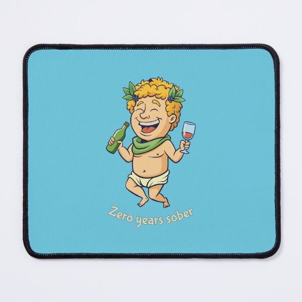 Item preview, Zero Years Sober - Baby Dionysus designed and sold by Drawings Project.
