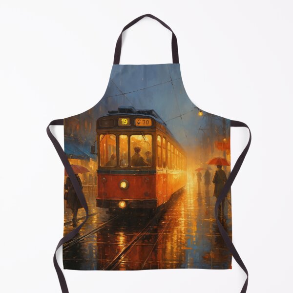 Item preview, Midnight Tramlights – Urban Night Glow designed and sold by ArtesioByZaber.