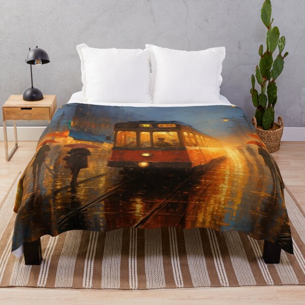Item preview, Midnight Tramlights – Urban Night Glow designed and sold by ArtesioByZaber.