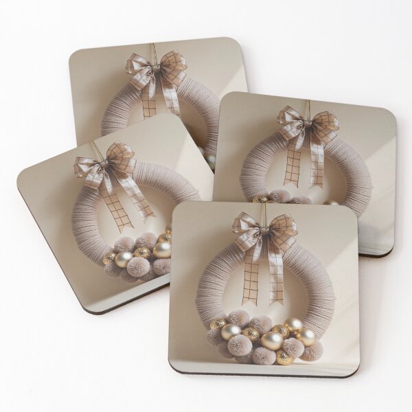 Item preview, Elegant Holiday Wreath with Bow designed and sold by sneidere9dace.