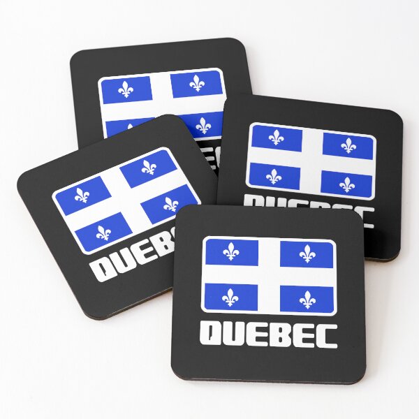 Item preview, Quebec Flag  designed and sold by ForzaDesigns.
