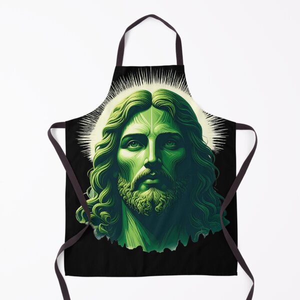 Item preview, Green Christ Halo t-shirt designed and sold by Alicjareign.