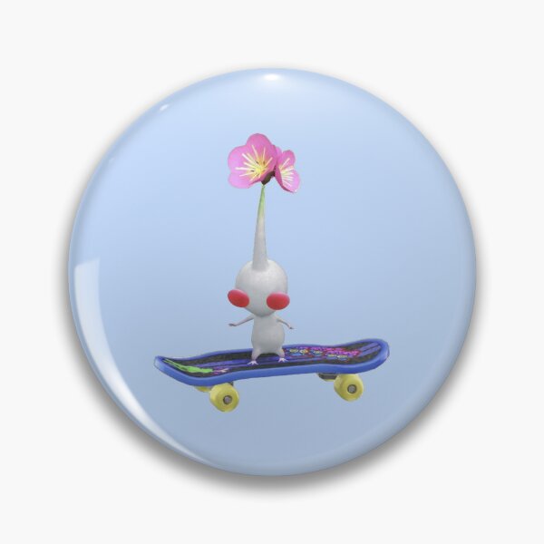 Item preview, White Skateboard pikmin designed and sold by mlyllg.