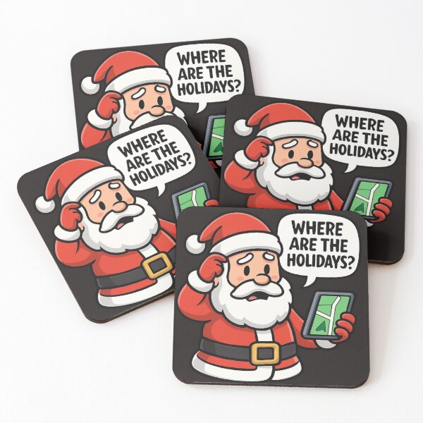 Item preview, Santa Nicholas Where are the holidays? designed and sold by Dedokris.