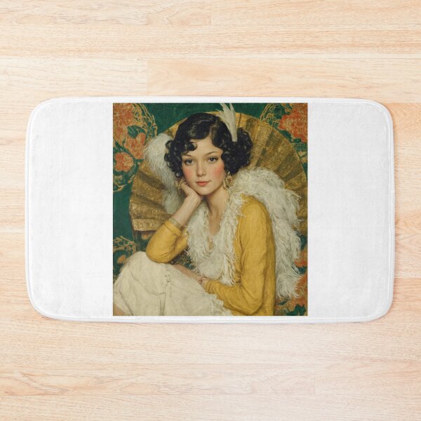 Item preview, Golden Reverie: Ornate Portrait of Elegance designed and sold by ForeverPrintsOK.