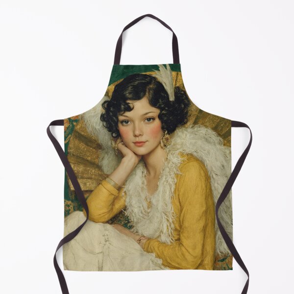 Item preview, Golden Reverie: Ornate Portrait of Elegance designed and sold by ForeverPrintsOK.