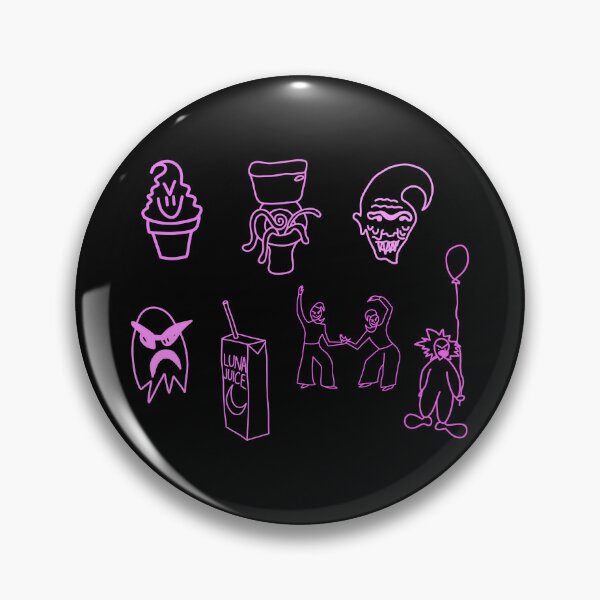 Item preview, i saw the tv glow - the pink opaque sticker pack designed and sold by rilesweir.
