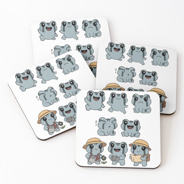 Item preview, Chibi Grog frogs  designed and sold by TattoosbyRic.