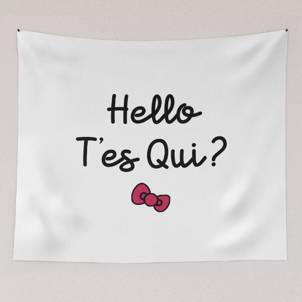 Item preview, HELLO WHO ARE YOU? designed and sold by francoisville.