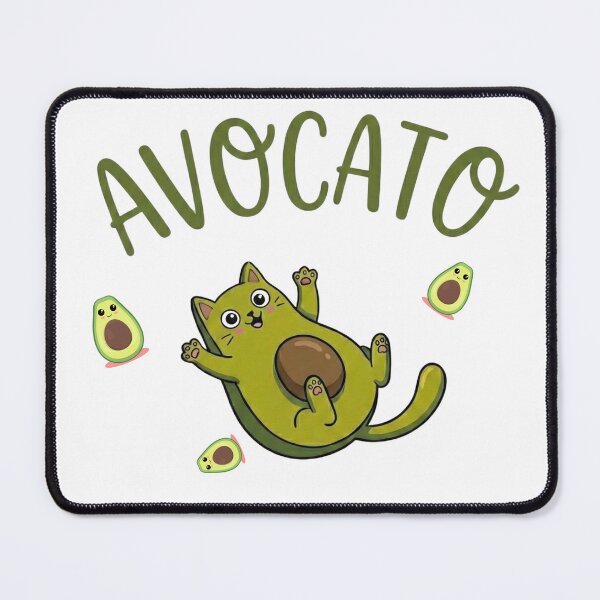 Item preview, Avocato - Cute Avocado Cat Pun designed and sold by TeezOfMadness.