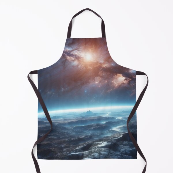 Item preview, Cosmic Horizon Above Silent Alien Valleys Jigsaw designed and sold by ArtComixHaven.