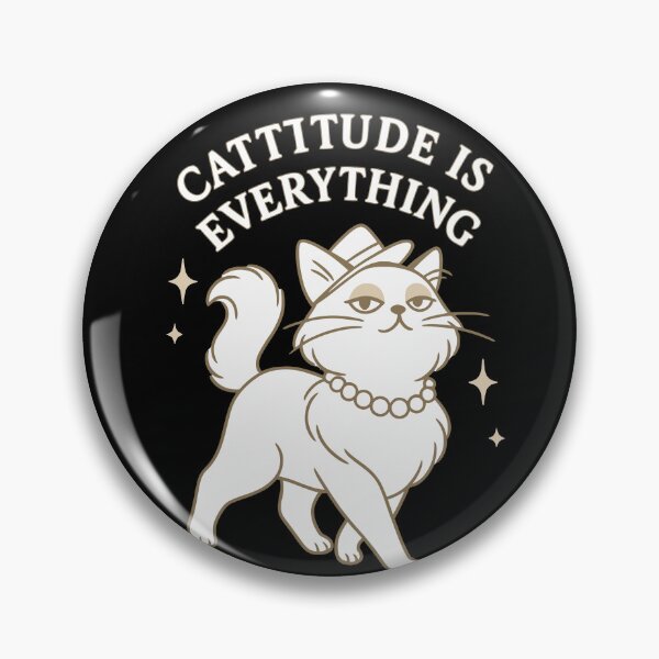 Item preview, Cattitude Is My Superpower Hero Cat – Confident Feline Mom Shirt designed and sold by WhiskerlyGfx.