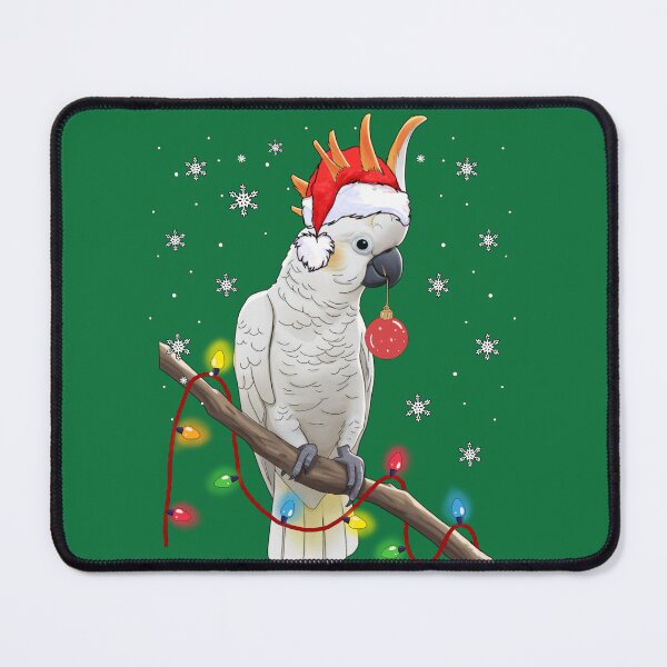 Item preview, Christmas cockatoo Xmas Cockatoo,Australian Christmas bird Cockatoo Gift Men  women kids designed and sold by Taylor  ART.
