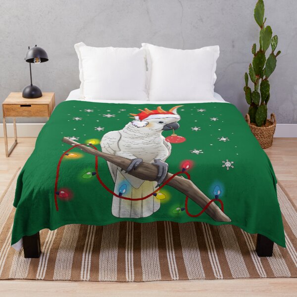 Item preview, Christmas cockatoo Xmas Cockatoo,Australian Christmas bird Cockatoo Gift Men women kids designed and sold by Taylor ART.