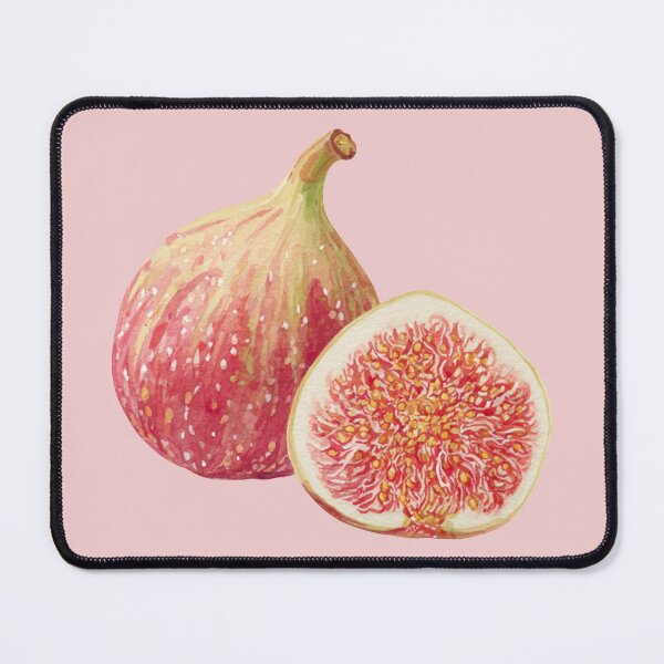Item preview, One Whole and One Half Ripe Pink Fig designed and sold by Violet Peonies.