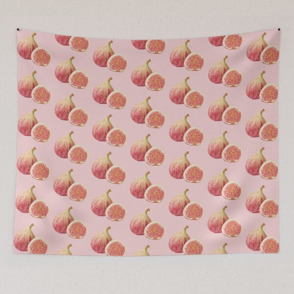 Item preview, One Whole and One Half Ripe Pink Fig designed and sold by Violet Peonies.