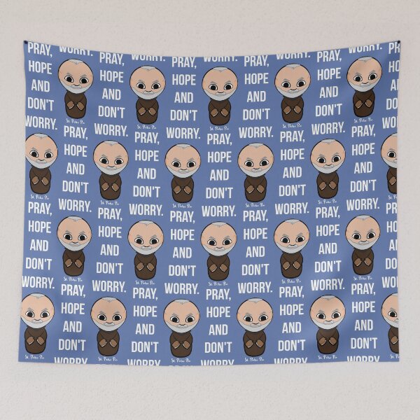 Item preview, Pray, Hope And Don't Worry, Quote by Padre Pio Shirt designed and sold by artjuniverse.