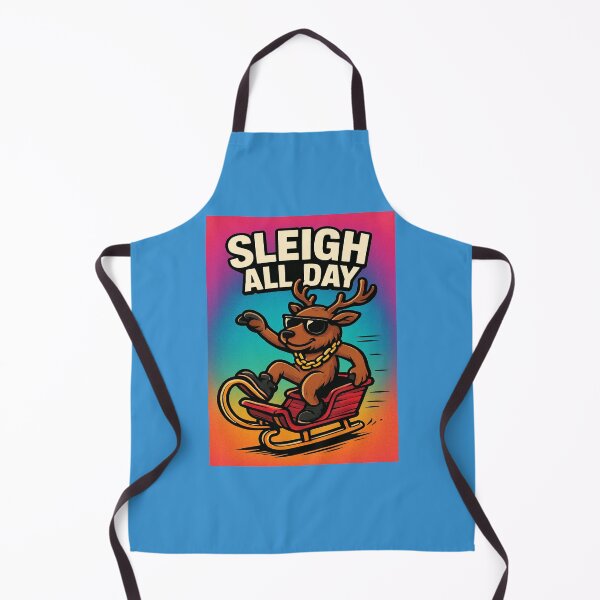 Item preview, SLEIGH ALL DAY — Cool Reindeer Series designed and sold by Felia001.