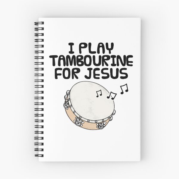Item preview, I Play Tambourine For Jesus, Christian Church Musician designed and sold by doodlerob.