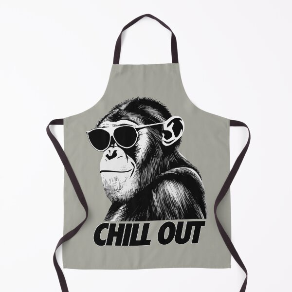 Item preview, Cool chimpanzee in sunglasses - Chill Out designed and sold by WAMTEES.