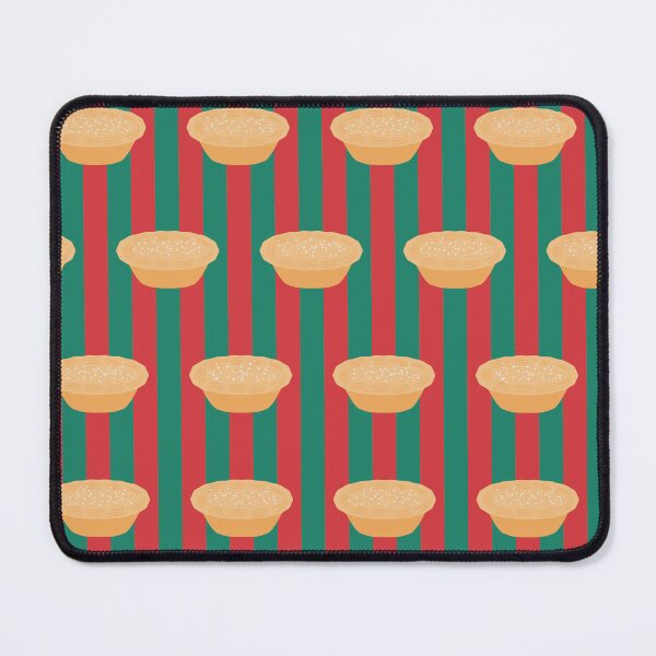 Item preview, Mince Pies and Stripes Pattern - Festive Red and Green designed and sold by Daniel Bevis Design.