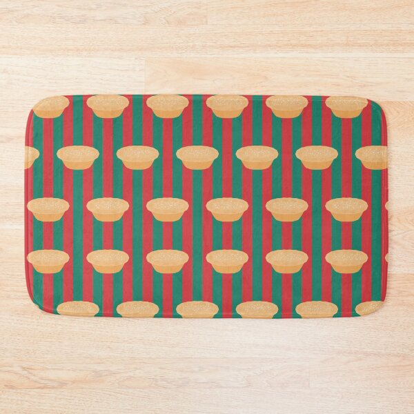 Item preview, Mince Pies and Stripes Pattern - Festive Red and Green designed and sold by Daniel Bevis Design.