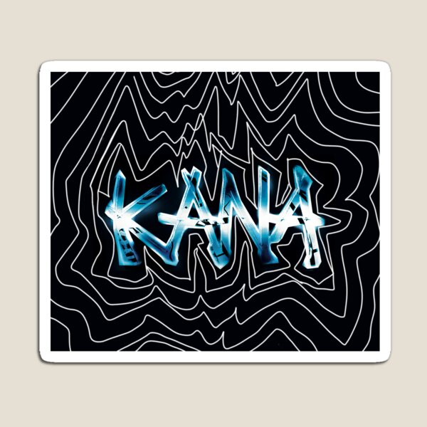 Item preview, Kana icicles cold waves digital graffiti designed and sold by kanakeen.
