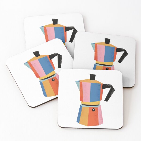 Item preview, Colorful Geometric Coffee Maker designed and sold by pointense.
