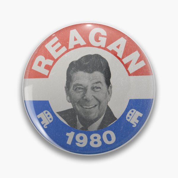 Artikelvorschau, Reagan 1980 - Vintage entworfen und verkauft von Primotees.