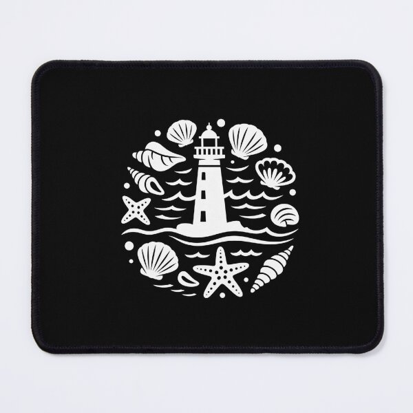 Item preview, Coastal Living Lighthouse & Seashells Ocean Breeze Tees designed and sold by Reichcorp.