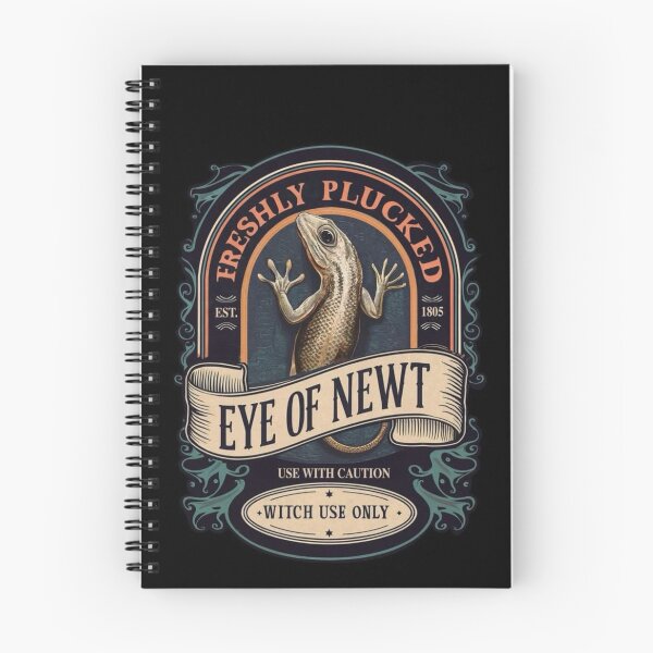Item preview, Eye of Newt Apothecary Label designed and sold by Adronia.