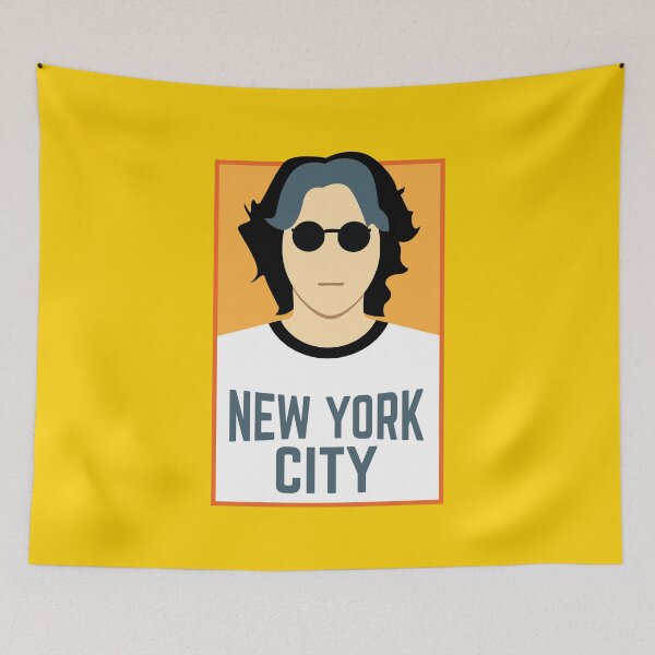 Item preview, The Beatles John Lennon New York designed and sold by Captain Banjo.
